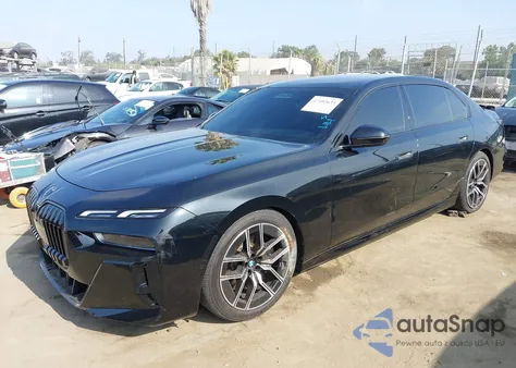 2024 BMW 740 I z USA, uszkodzony, nr VIN WBA23EH03RCR2A543